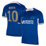 Chelsea Cup Nike Home Stadium Sponsored Shirt 2023-24 with Mudryk 10 printing