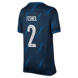 Chelsea Nike Cup Away Stadium Sponsored Shirt 2023-24 - Kids with Fishel 2 printing