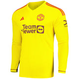 Manchester United EPL Away Goalkeeper Shirt 2023-24 with Heaton 22 printing