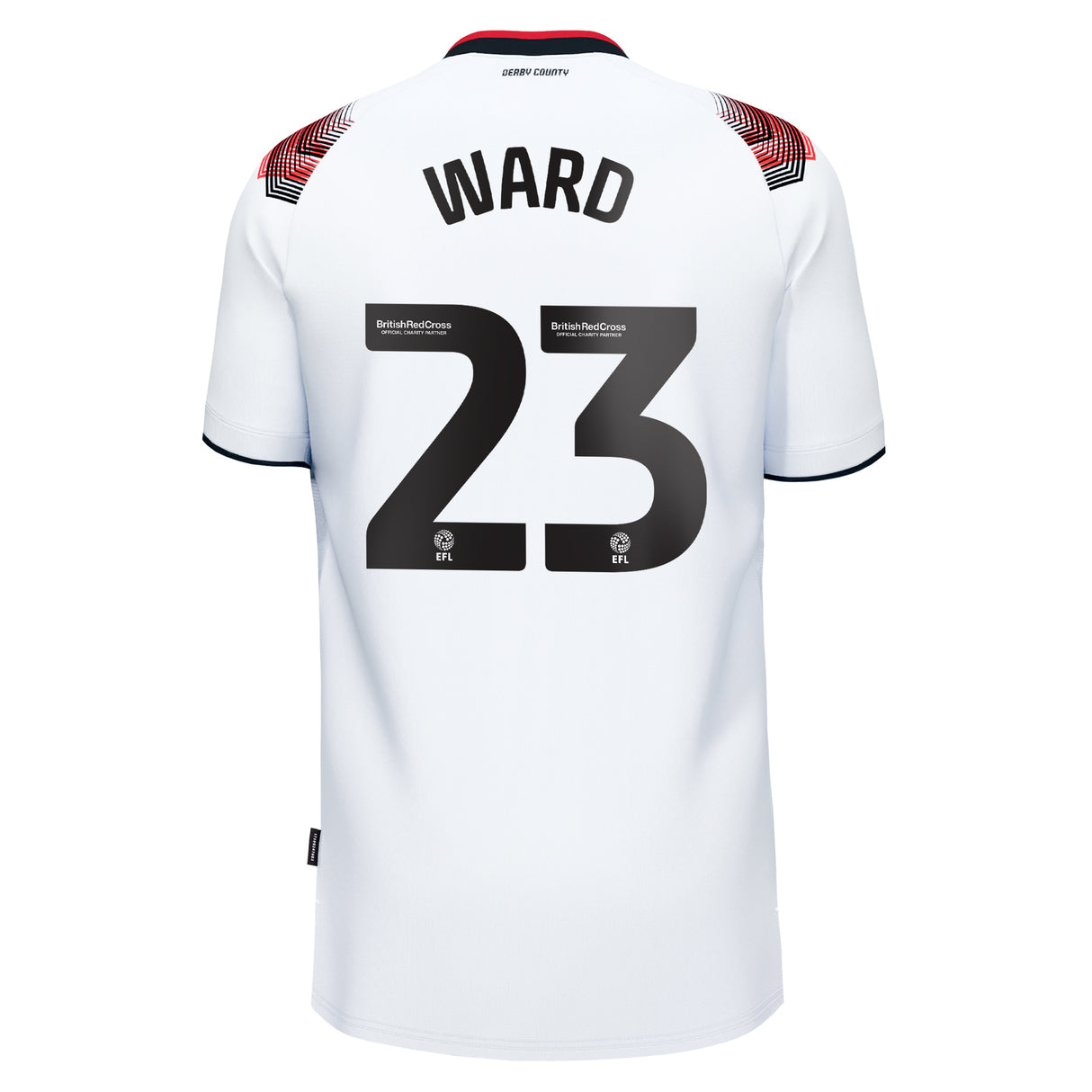 Derby County Umbro Home Shirt 2023-24 - Kids - Joe Ward 23