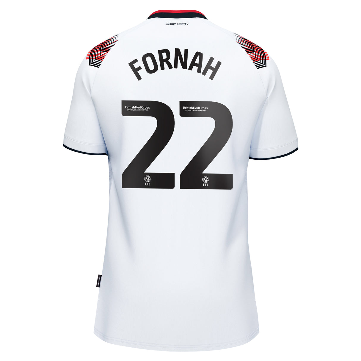 Derby County Umbro Home Shirt 2023-24 - Tyrese Fornah 22