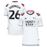 Derby County Umbro Home Shirt 2023-24 - Kids - Darren Robinson 26