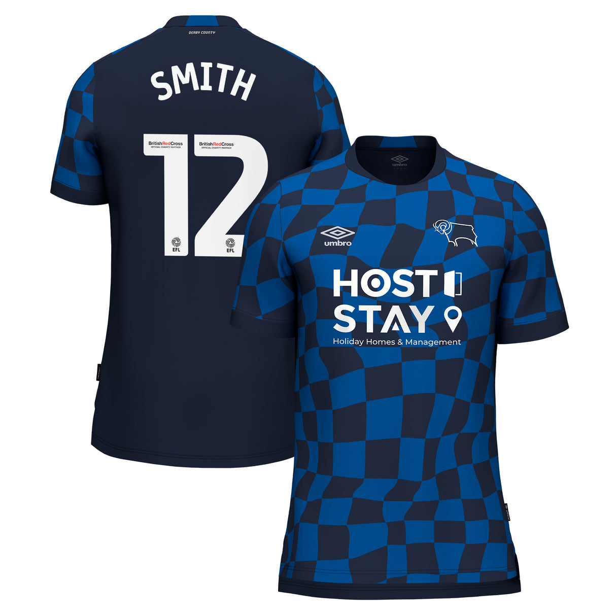 Derby County Umbro Away Shirt 2023-24 - Korey Smith 12