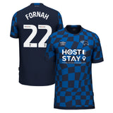 Derby County Umbro Away Shirt 2023-24 - Kids - Tyrese Fornah 22