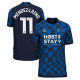 Derby County Umbro Away Shirt 2023-24 - Kids - Nathaniel Mendez-Laing 11