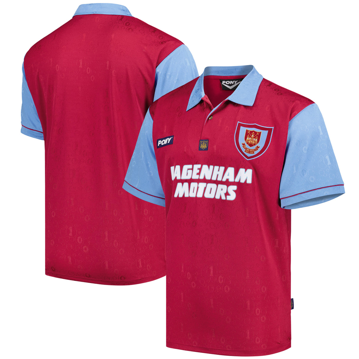 West Ham United Retro Centenary Home Shirt 1995-97