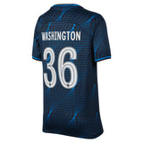 Chelsea Cup Nike Away Stadium Sponsored Shirt 2023-24 - Kids with Washington 36 printing