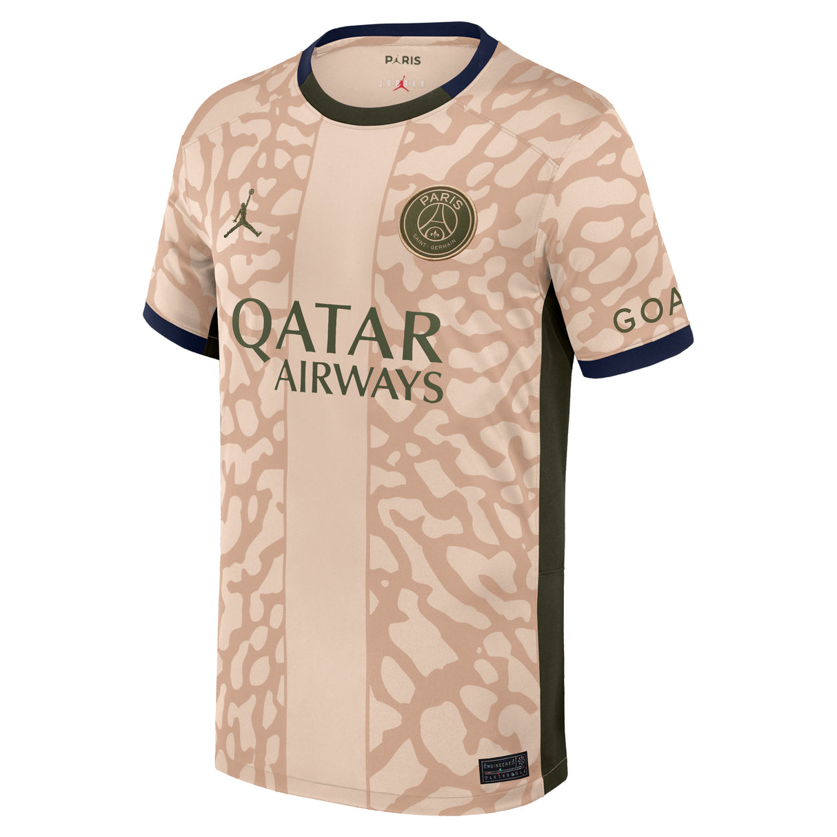 PSG Jordan Fourth Stadium Shirt 23/24 - Kids with O.Dembélé 10 printing