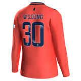 Everton WSL Away Shirt 2023-24 - Long Sleeve with Wilding 30 printing