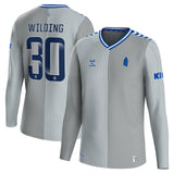 Everton WSL Third Shirt 2023-24 - Long Sleeve - Kids with Wilding 30 printing