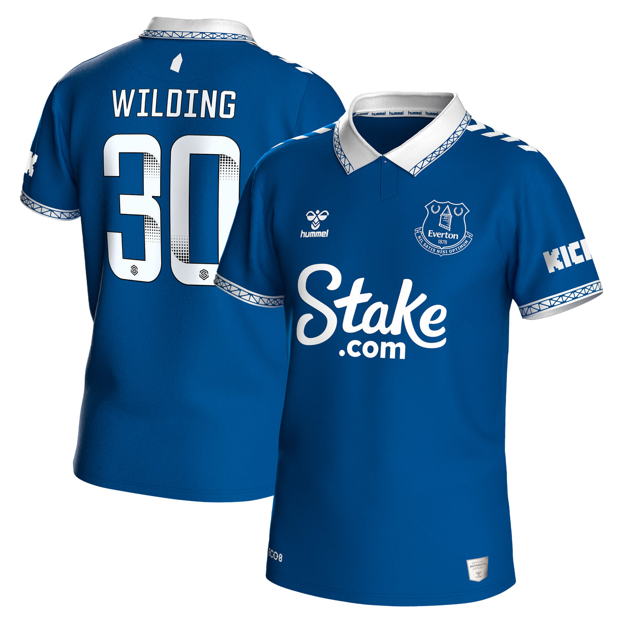 Everton WSL Home Shirt 2023-24 with Wilding 30 printing