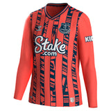 Everton WSL Away Shirt 2023-24 - Long Sleeve with Kühl 21 printing