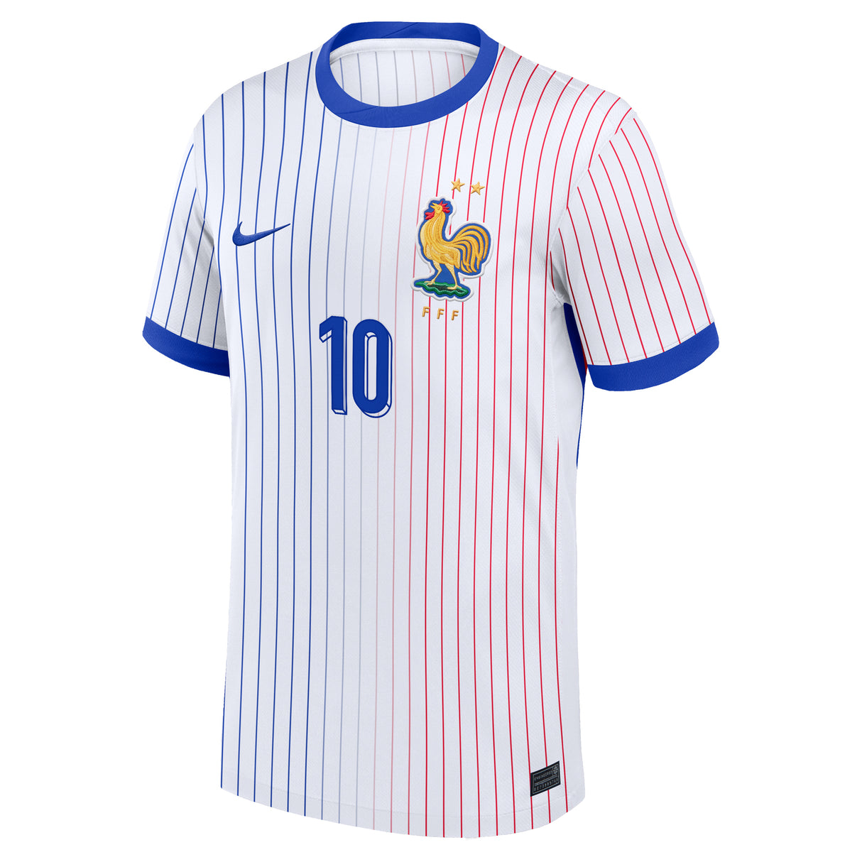 France Nike Away Stadium Shirt - 2024 - Kids with Mbappe 10 printing