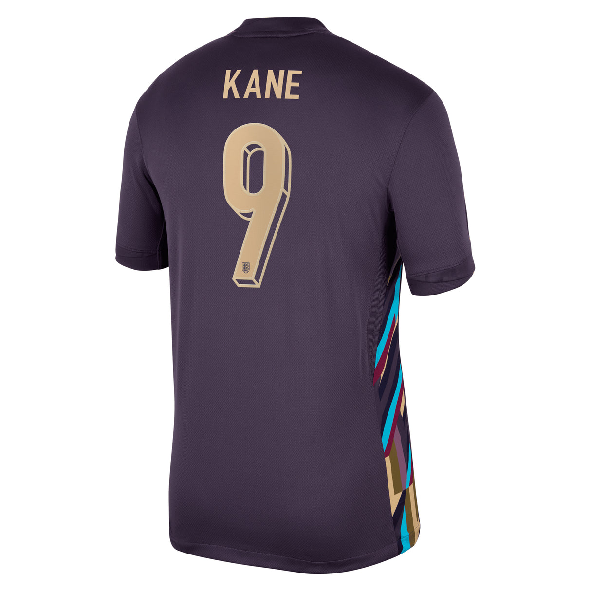 England Nike Away Stadium Shirt 2024 with Kane 9 printing